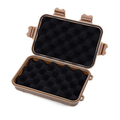 Εξωτερική αδιάβροχη Survival σφραγισμένο κουτί Dustproof χτυπήματα πλαστικό EDC εργαλεία Θήκη αποθήκευσης δοχείου Εργαλεία ψαρέματος