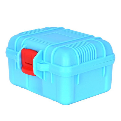 Πλαστική μικρή εργαλειοθήκη Αδιάβροχη θήκη Κουτιά αποθήκευσης Ασφαλής εργαλειοθήκη Εξοπλισμός βαλίτσα Organizer Σκληρή θήκη Εξωτερική φορητή
