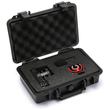 Кутия за инструменти Водоустойчива удароустойчива кутия за инструменти Запечатана кутия за инструменти Устойчив на безопасност твърд калъф Камера Кутия за съхранение на снимки с гъба