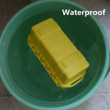 Цветни външни удароустойчиви водоустойчиви кутии Оцеляване Херметичен калъф Държач Съхранение Кибрит Инструменти Пътуване Запечатани контейнери