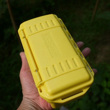 Цветни външни удароустойчиви водоустойчиви кутии Оцеляване Херметичен калъф Държач Съхранение Кибрит Инструменти Пътуване Запечатани контейнери