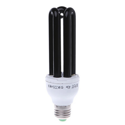 E27 15/20/30/40W UV Ultraviolet Fluorescent Blacklight CFL Light Bulb Light 220V