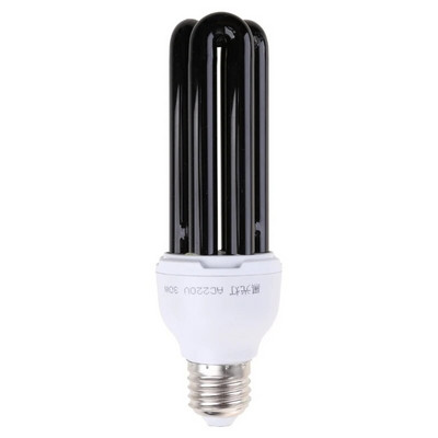 E27 15/20/30/40W UV Ultraviolet Fluorescent Blacklight CFL Light Bulb Light 220V