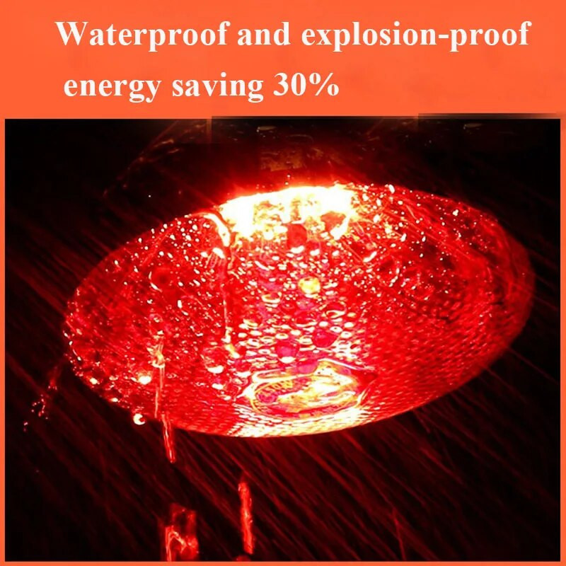 Farmi termilise valguse säilitamine roomajate elupaiga valgustustarvikud sea kana soojuslamp infrapunakiirte LED luuk koerakass 100-250 W