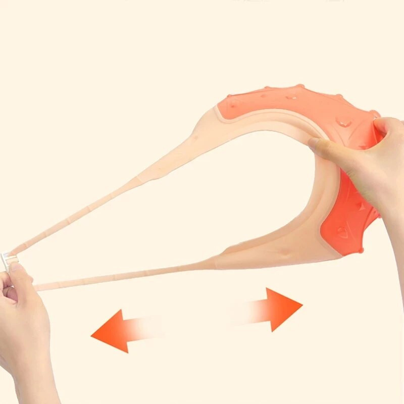 Σχήμα κορώνας Παιδικό κάλυμμα κεφαλής ντους Ρυθμιζόμενο αξεσουάρ μπάνιου για νεογέννητο μωρό Λούσιμο Ασπίδα μαλλιών Καπέλο Προστασία αυτιών Καπέλο σαμπουάν