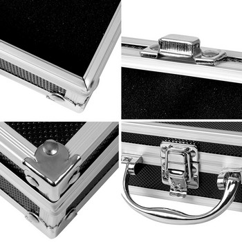 2023 Преносима кутия за инструменти Кутия за инструменти от алуминиева сплав Калъф за съхранение Калъф Калъф за органайзер за пътен багаж Сейф