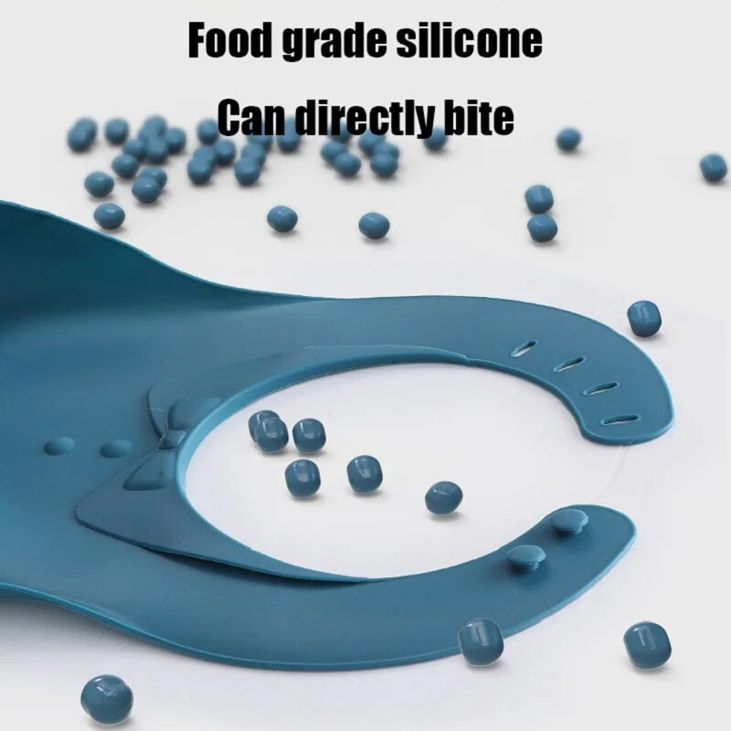 Σαλιάρες σιλικόνης κατηγορίας βρεφικών τροφών αδιάβροχες στερεές βρεφικές σαλιάρες μπαντάνα νεογέννητα μπαντάνα για κοριτσάκια αγόρια Παιδικό αξεσουάρ