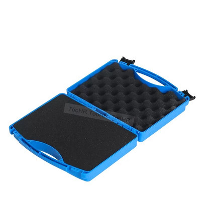 Mitmevärviline plastikust tööriistakast, kaasaskantav ohutusvarustuse ümbris, sülearvuti hoiukast riistvara välistingimustes kasutatavate tööriistade ümbris vahtplastiga