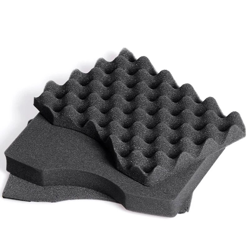 Mitmevärviline plastikust tööriistakast, kaasaskantav ohutusvarustuse ümbris, sülearvuti hoiukast riistvara välistingimustes kasutatavate tööriistade ümbris vahtplastiga