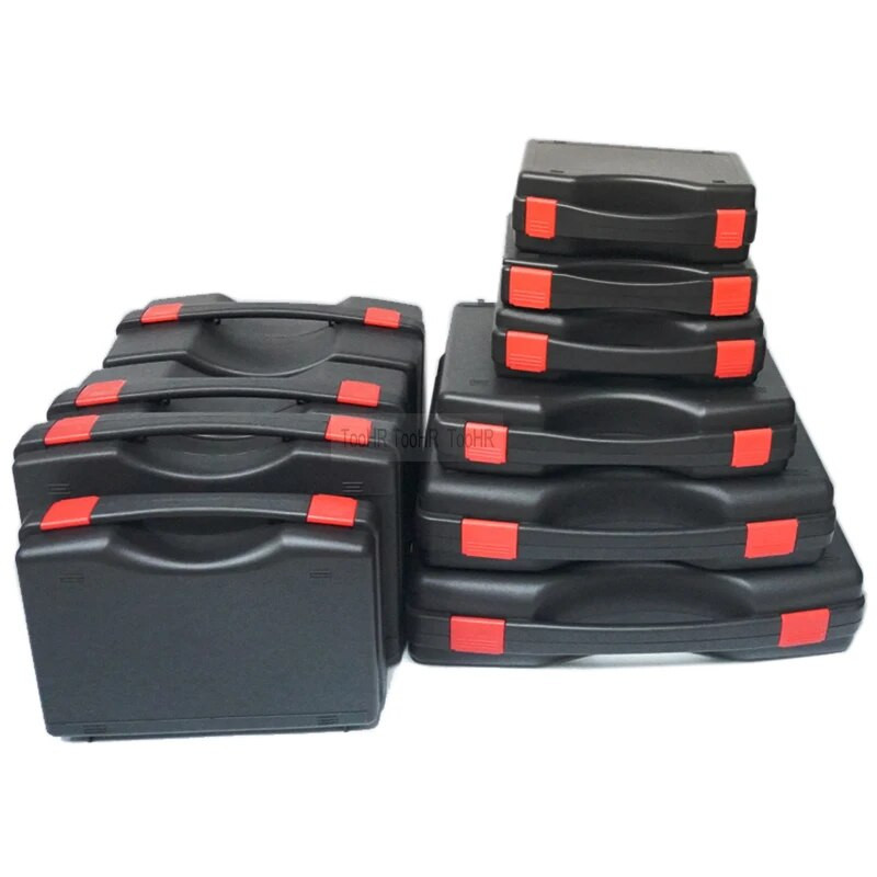 Mitmevärviline plastikust tööriistakast, kaasaskantav ohutusvarustuse ümbris, sülearvuti hoiukast riistvara välistingimustes kasutatavate tööriistade ümbris vahtplastiga