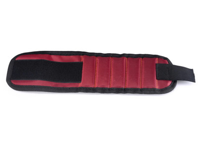 Magnetiline randme tugipael tugevate magnetitega kruvide hoidmiseks küünte käevõru rihma tugipadrun Spordi magnetiline tööriistakott