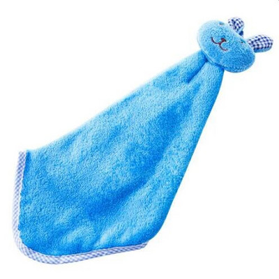 Uus beebi korallist sametist käterätik Multifilm Loom Jänes Köök Rippuv vann Puhastusrätik Pesulapid Laste Taskurätik