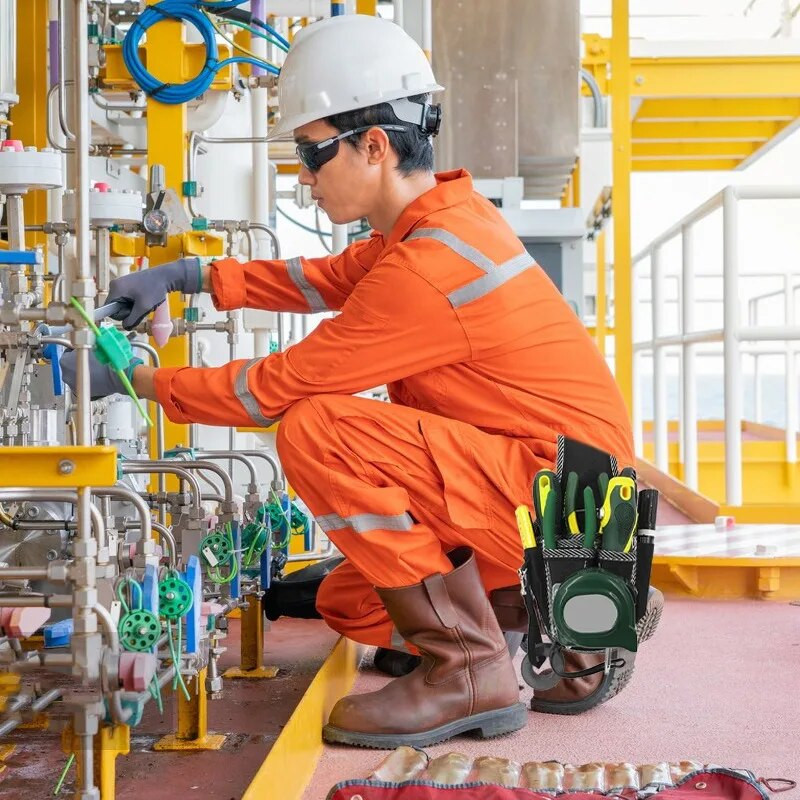 Geantă de scule Multifuncțională din nailon Curea pentru scule Set de șurubelnițe Suport Geanta de scule Buzunar Husă Geantă electrician Husă de buzunar în talie