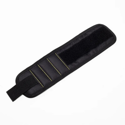 Magnētiskā plaukstas locītavas atbalsta siksna ar spēcīgiem magnētiem skrūvju turēšanai Nagu rokassprādzes jostas atbalsta patrona Sporta magnētiskā instrumentu soma