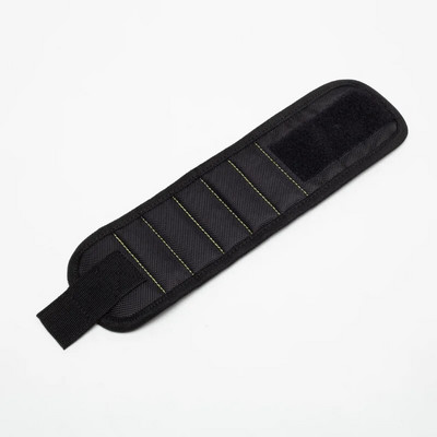 Magnētiskā plaukstas locītavas atbalsta siksna ar spēcīgiem magnētiem skrūvju turēšanai Nagu rokassprādzes jostas atbalsta patrona Sporta magnētiskā instrumentu soma