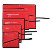 Lieljaudas Oksfordas instrumentu rullīšu instrumentu maisiņu organizators Izturīgs Oksfordas uzgriežņu atslēgu somas vairāku kabatu instrumentu rullīšu uzgriežņu atslēgas organizatora turētājs