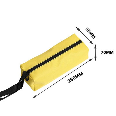 Oksfordas audekla instrumentu soma Ūdensizturīga uzglabāšana rokas instrumentu soma Skrūves Nagi Urbji Metāla daļas Makšķerēšanas Organizatora maisiņu futrālis instrumentu kaste