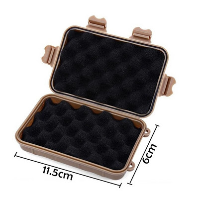 Outdoor Survival Sealed Box Αντικραδασμικά αδιάβροχα κιβώτια αεροστεγής θήκη επιβίωσης Εργαλεία ψαρέματος δοχείο