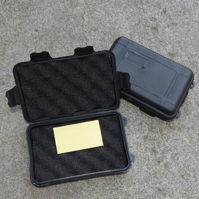 Outdoor Survival Sealed Box Αντικραδασμικά αδιάβροχα κιβώτια αεροστεγής θήκη επιβίωσης Εργαλεία ψαρέματος δοχείο