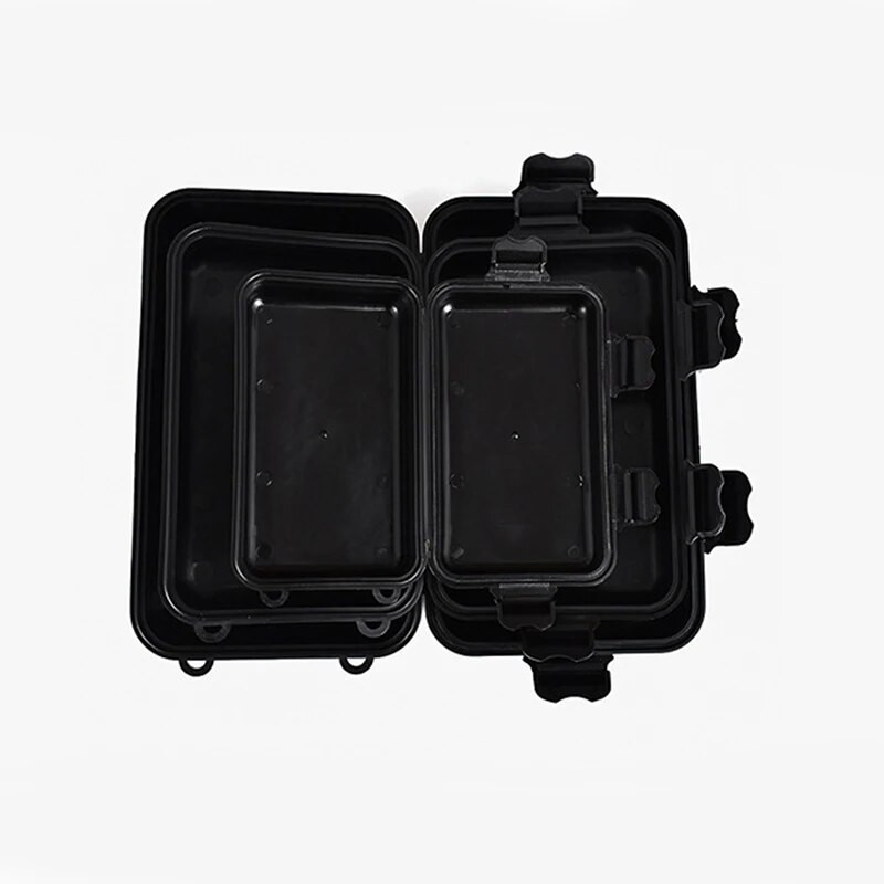 Outdoor Survival Sealed Box Αντικραδασμικά αδιάβροχα κιβώτια αεροστεγής θήκη επιβίωσης Εργαλεία ψαρέματος δοχείο