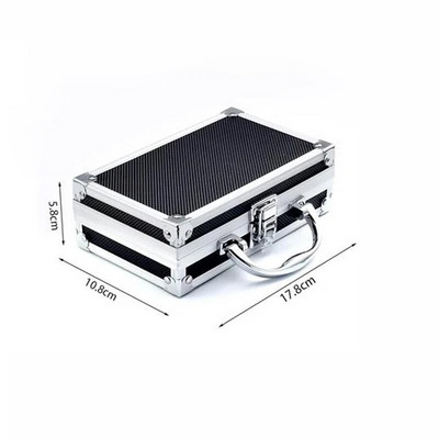 Κουτί εργαλείων Mini Case Κουτί αποθήκευσης από κράμα αλουμινίου Μεταλλικό πλαίσιο Συσκευασία εργαλειοθήκη Κουτί δώρου