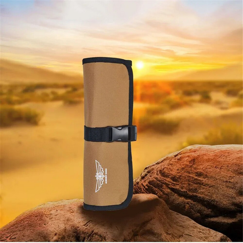 Oxford Cloth Roll Prijenosna vrećica Torba za ključeve Alat za ključeve Sklopivi ključ Čekić Džep za kampiranje Torba za pohranu alata Komplet alata s 8 džepova