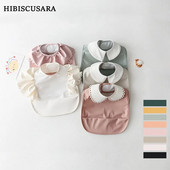 Baby Bibs INS Nordic Style Infant Boy Girl Αδιάβροχο μαλακό PU Bib Meal Proteing Πανί ρέψης με τσέπη Εύκολο καθάρισμα