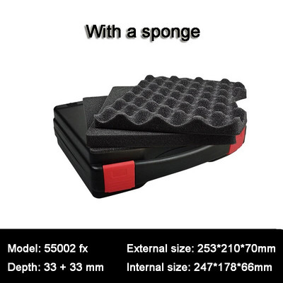 Πολυλειτουργικό Hardware Toolbox Portable πλαστική θήκη οργάνων Notebook Protective Storage Box Θήκη εργαλείων εξωτερικού εξοπλισμού