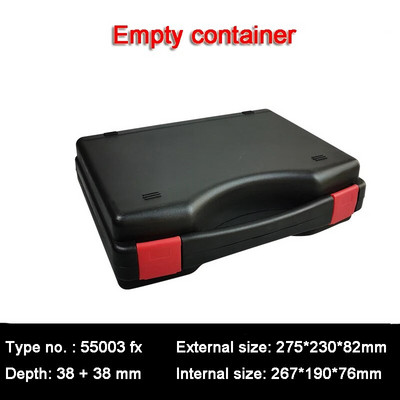 Πολυλειτουργικό Hardware Toolbox Portable πλαστική θήκη οργάνων Notebook Protective Storage Box Θήκη εργαλείων εξωτερικού εξοπλισμού