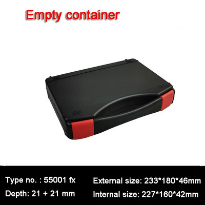 Πολυλειτουργικό Hardware Toolbox Portable πλαστική θήκη οργάνων Notebook Protective Storage Box Θήκη εργαλείων εξωτερικού εξοπλισμού