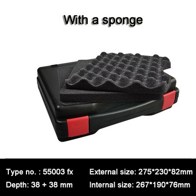 Πολυλειτουργικό Hardware Toolbox Portable πλαστική θήκη οργάνων Notebook Protective Storage Box Θήκη εργαλείων εξωτερικού εξοπλισμού