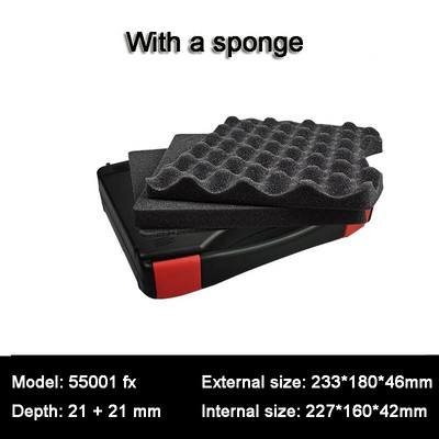 Πολυλειτουργικό Hardware Toolbox Portable πλαστική θήκη οργάνων Notebook Protective Storage Box Θήκη εργαλείων εξωτερικού εξοπλισμού