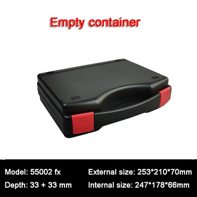 Πολυλειτουργικό Hardware Toolbox Portable πλαστική θήκη οργάνων Notebook Protective Storage Box Θήκη εργαλείων εξωτερικού εξοπλισμού