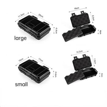 Удебелена водоустойчива кутия за инструменти Запечатан водоустойчив калъф за мобилни телефони Пътуване на открито с памучна кутия за съхранение, устойчива на падане