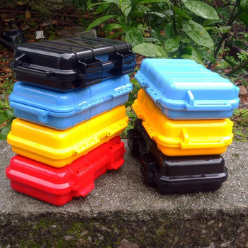 Удебелена водоустойчива кутия за инструменти Запечатан водоустойчив калъф за мобилни телефони Пътуване на открито с памучна кутия за съхранение, устойчива на падане