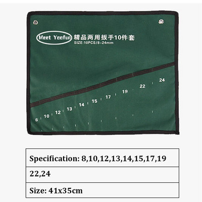 Zoznámte sa s Yoofun úložným vreckom na kľúče, kombinovaným pláteným závesným vreckom, organizérom, puzdrom, úložným vreckom na ručné náradie.