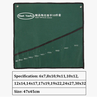 Zoznámte sa s Yoofun úložným vreckom na kľúče, kombinovaným pláteným závesným vreckom, organizérom, puzdrom, úložným vreckom na ručné náradie.