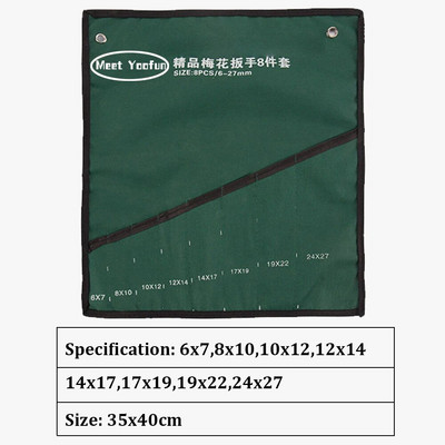 Zoznámte sa s Yoofun úložným vreckom na kľúče, kombinovaným pláteným závesným vreckom, organizérom, puzdrom, úložným vreckom na ručné náradie.