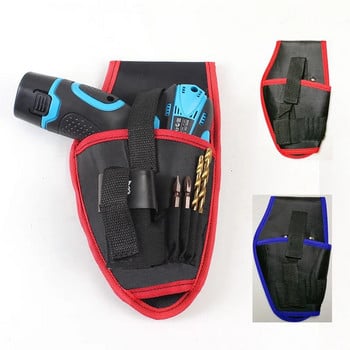 Tools Carry Pouch Φορητή θήκη για τρυπάνι μπαταρίας Αδιάβροχο τρυπάνι Ασύρματο κατσαβίδι Τσάντα εργαλείων μέσης για αποθήκευση εργαλείων