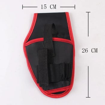 Tools Carry Pouch Φορητή θήκη για τρυπάνι μπαταρίας Αδιάβροχο τρυπάνι Ασύρματο κατσαβίδι Τσάντα εργαλείων μέσης για αποθήκευση εργαλείων