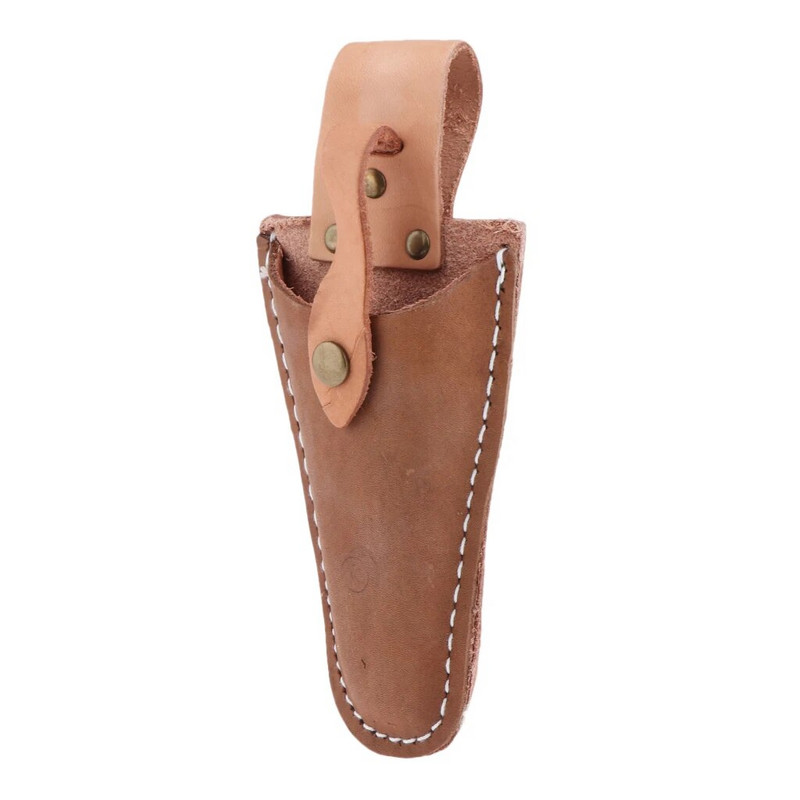 Atzarošanas instrumentu soma ar sprādzi Elektriķa turētājs šķērveida glabāšanas soma Pārnēsājams ādas apvalka instruments Atzarošanas dārzkopības maisiņš