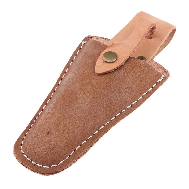 Atzarošanas instrumentu soma ar sprādzi Elektriķa turētājs šķērveida glabāšanas soma Pārnēsājams ādas apvalka instruments Atzarošanas dārzkopības maisiņš