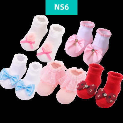 5 Ζεύγη/παρτίδα Νεογέννητες κάλτσες Βρεφικές Βαμβακερές Κάλτσες Βρεφικά Κορίτσια Υπέροχες κοντές κάλτσες Αξεσουάρ ρούχων για 0-6,6-12,12-24 μηνών