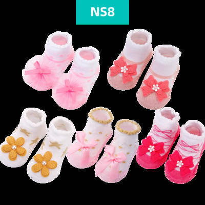 5 Ζεύγη/παρτίδα Νεογέννητες κάλτσες Βρεφικές Βαμβακερές Κάλτσες Βρεφικά Κορίτσια Υπέροχες κοντές κάλτσες Αξεσουάρ ρούχων για 0-6,6-12,12-24 μηνών