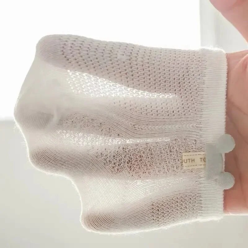 Beebi sokid Suvised hingavad võrksokid Vastsündinud väikelapsele Multikas poistele sokid Printsess Tüdrukud keskmise toruga rõivamanused