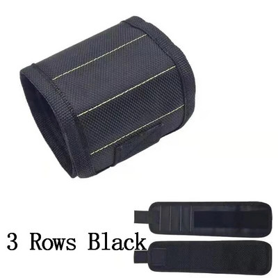 Μαγνητικός καρπός με γερά κράτημα Βίδες Καρφιά Τρυπάνι αποθήκευσης Οργανωτής υποστήριξης ζώνης Επισκευή μαγνητικά εργαλεία τσάντα βραχιόλι Δώρο