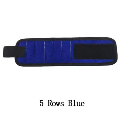 Μαγνητικός καρπός με γερά κράτημα Βίδες Καρφιά Τρυπάνι αποθήκευσης Οργανωτής υποστήριξης ζώνης Επισκευή μαγνητικά εργαλεία τσάντα βραχιόλι Δώρο