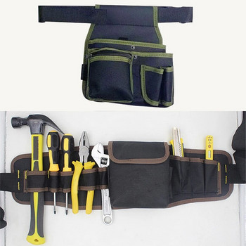 Πολυλειτουργική τσάντα αποθήκευσης Ηλεκτρολόγος τσάντα εργαλείων μέσης ζώνης εργαλείου θήκη κατσαβιδιού σετ