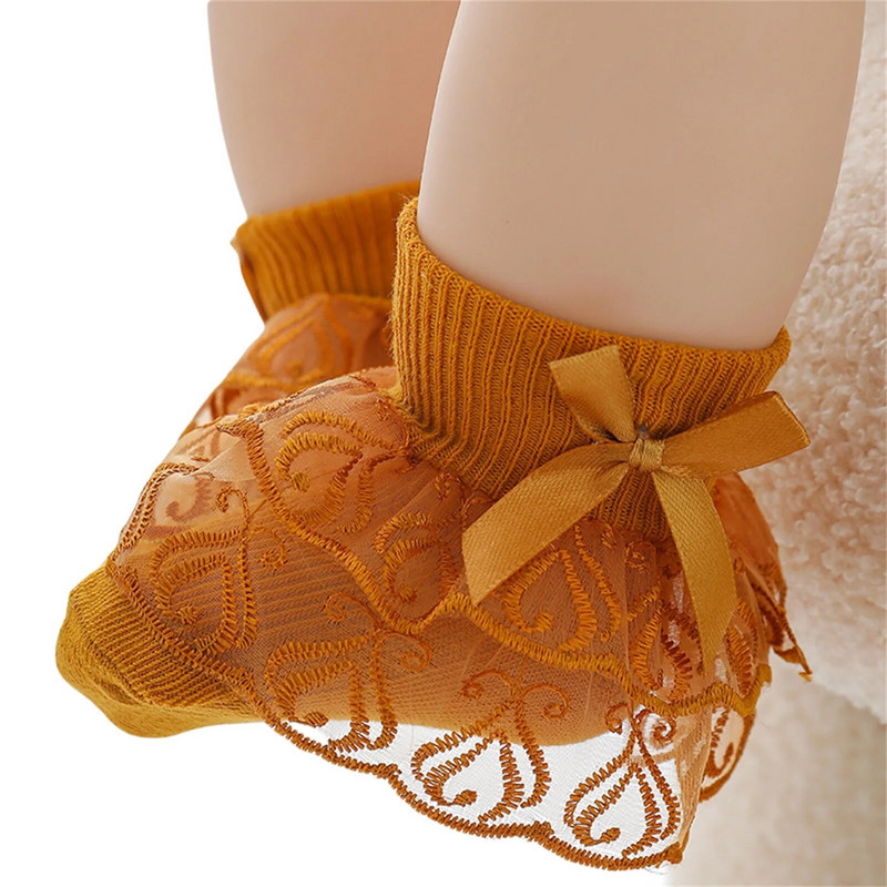 EWODOS Νεογέννητο μωρό Παιδικά κορίτσια Υπέροχες κάλτσες Βρεφική αναπνεύσιμη δαντέλα πλέξιμο Άνοιξη Καλοκαίρι Σπίτι Πάρτι Μικρό παιδί Μωρά Κορίτσια Κάλτσες