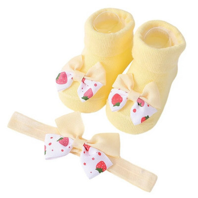 Beebitüdrukute peapaelad sokid 2 tk/komplekt Sweet Cute Bow vastsündinu peapael Elasitc juuksepaelad juukseaksessuaarid jõulukink
